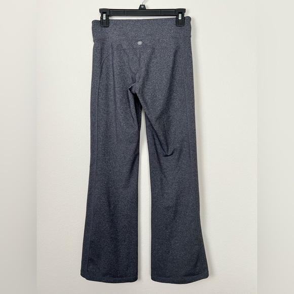Athleta‎ Bettona Classic Flare Leggings in Heather Gray Y2K comfy Athleisure - Picture 3 of 7